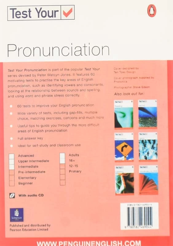 کتاب Test Your Pronunciation - 1