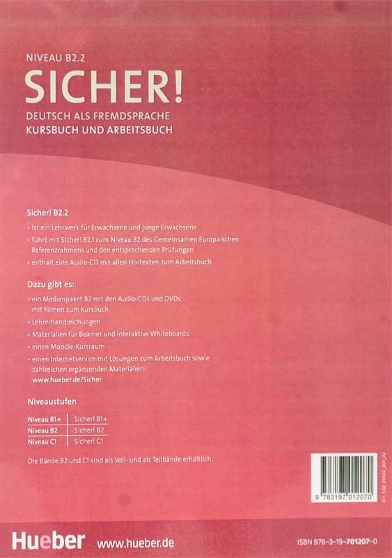 کتاب آموزش زبان آلمانی SICHER B2.2 - 1