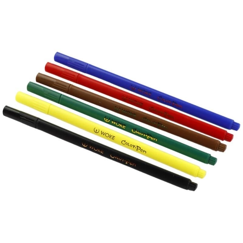 ماژیک رنگ آمیزی 6 رنگ ووک - 2