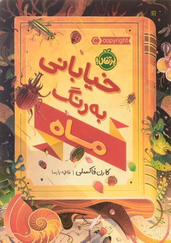 کتاب خیابانی به رنگ ماه | پرتقال - 0