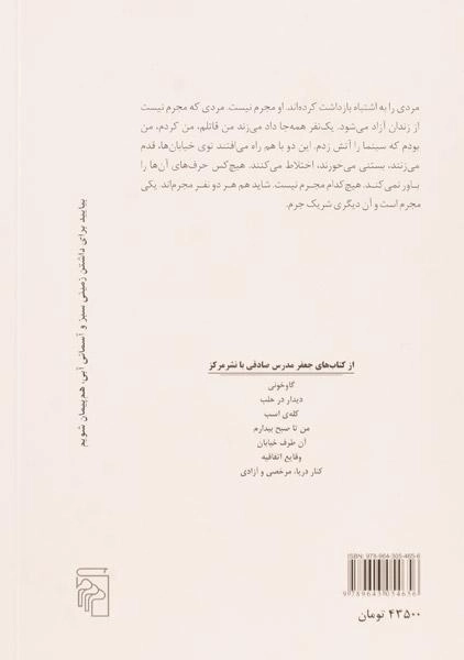 کتاب شریک جرم - جعفر مدرس صادقی - 1