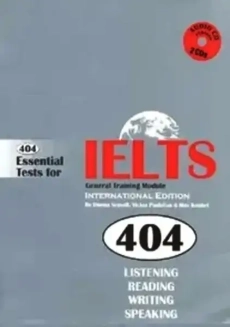 کتاب 404Essential tests for ielts general