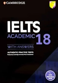 کتاب (Academic) CAMBRIDGE IELTS 18