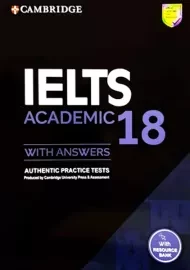کتاب (Academic) CAMBRIDGE IELTS 18