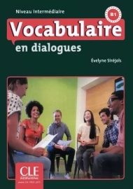 کتاب Vocabulaire en dialogues Niveau intermediaire B1 (سیاه سفید)