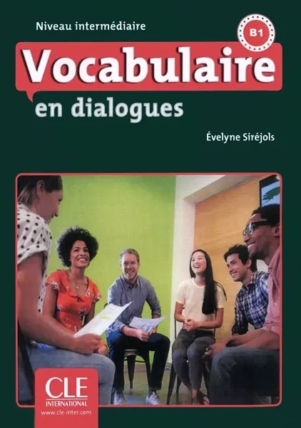 کتاب Vocabulaire en dialogues Niveau intermediaire B1 (سیاه سفید)