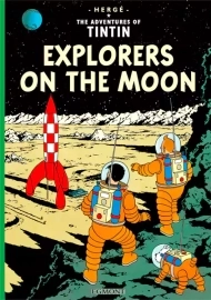 کتاب Explorers on the moon) Tin Tin)