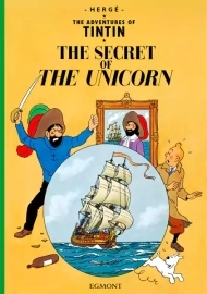 کتاب The Secret of The Unicorn) Tin Tin)