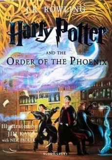Harry Potter and the Order of the Phoenix - Illustrated Edition Book 5