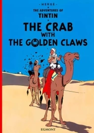 کتاب The crab with the golden claws) Tin Tin)
