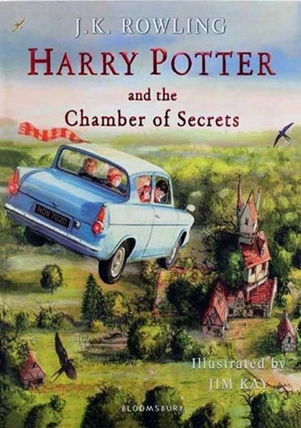 Harry Potter and the Chamber of Secret - Illustrated Edition Book 2