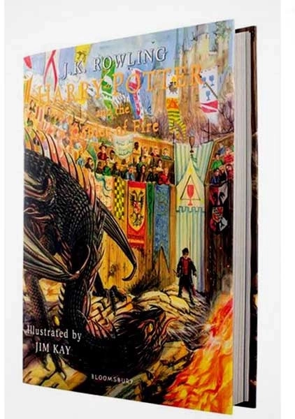 Harry Potter and the Goblet of Fire - Illustrated Edition Book 4
