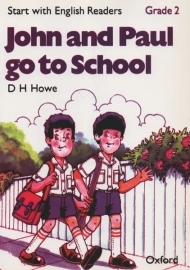 کتاب داستان john and paul go to school