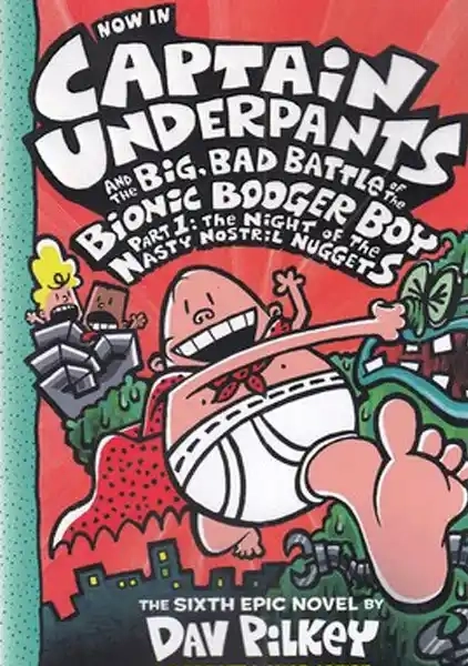 کتاب Captain Underpants 6