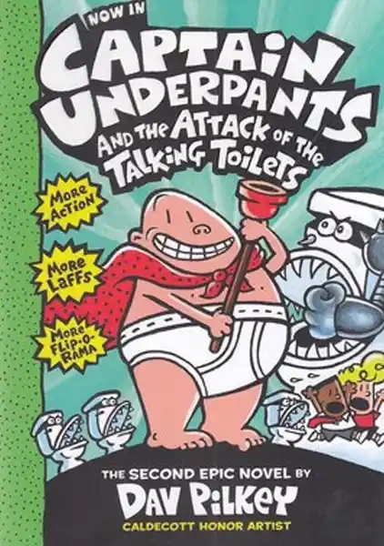 کتاب Captain Underpants 2