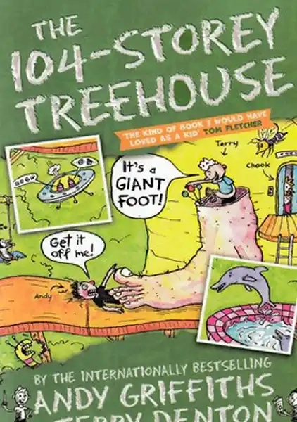 کتاب The 104 storey tree house