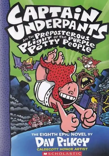 کتاب Captain Underpants 8