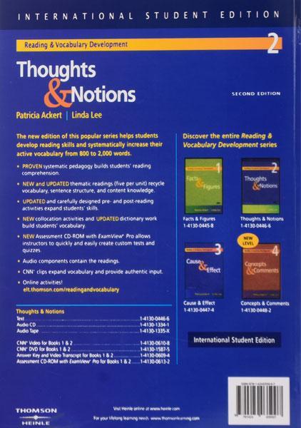 کتاب تاتس اند نوشنز 2 | Thoughts and Notions 2 (ویرایش 2) | کتابانه