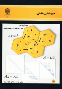 کتاب جبر خطی عددی رضا مختاری