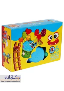 رنگ انگشتی 6 رنگ آریا