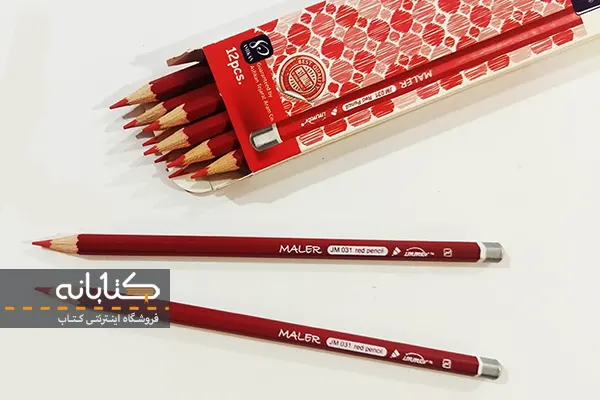 مداد قرمز پررنگ